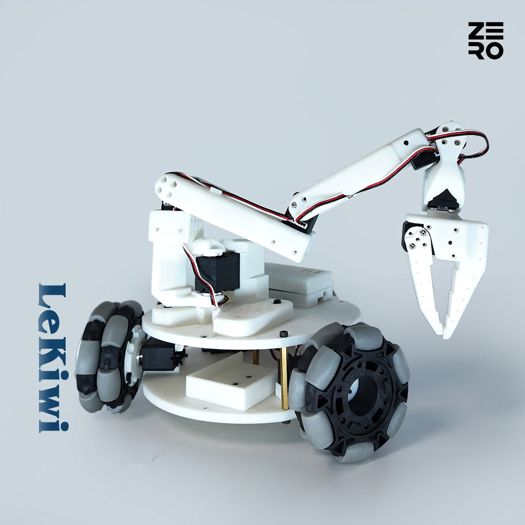 LeKiwi open source low-cost mobile operation robot big model embossed intelligent Lerobot open source project