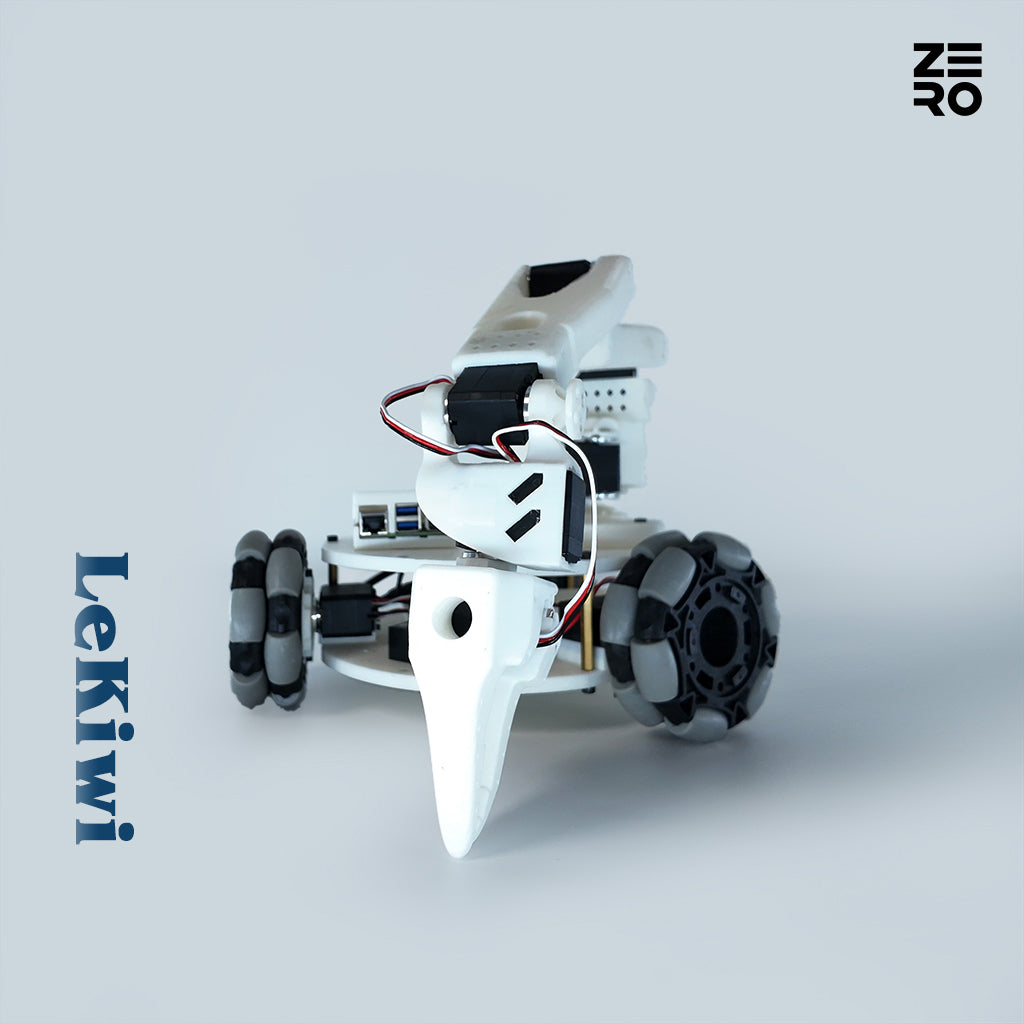 LeKiwi open source low-cost mobile operation robot big model embossed intelligent Lerobot open source project