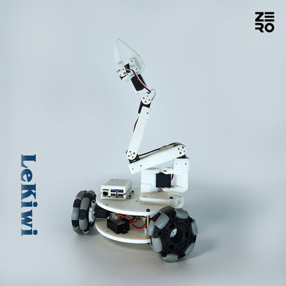 LeKiwi open source low-cost mobile operation robot big model embossed intelligent Lerobot open source project