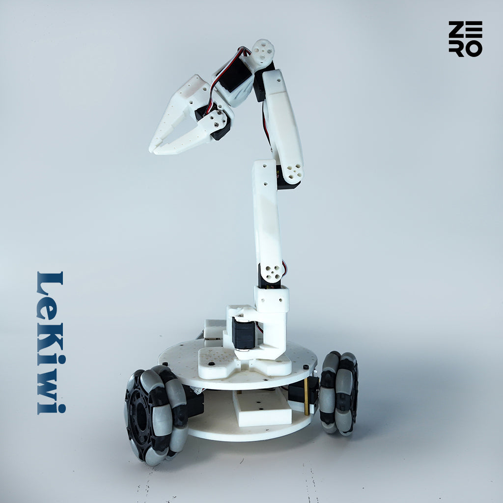 LeKiwi open source low-cost mobile operation robot big model embossed intelligent Lerobot open source project