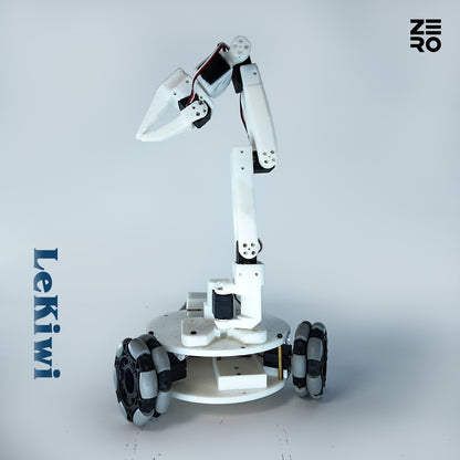 LeKiwi open source low-cost mobile operation robot big model embossed intelligent Lerobot open source project